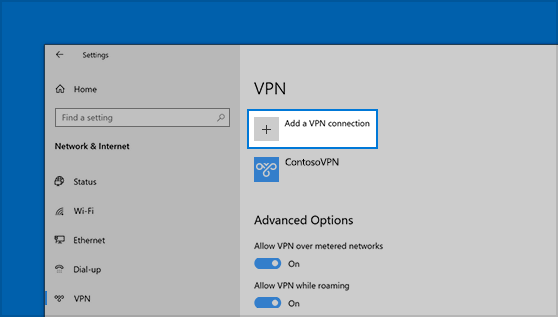 Hướng dẫn kết nối VPN trong Windows 10