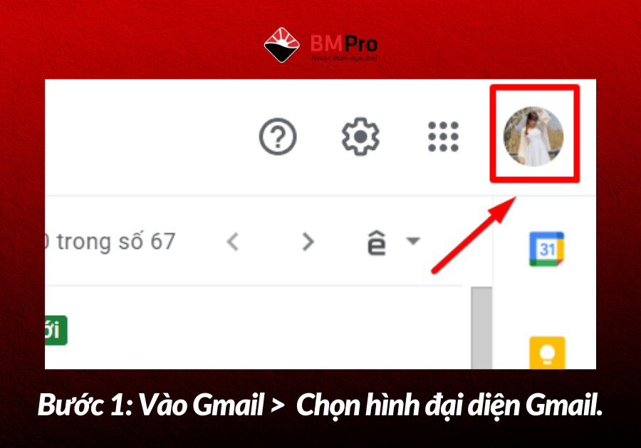 Cách đăng xuất Gmail trên máy tính (1)